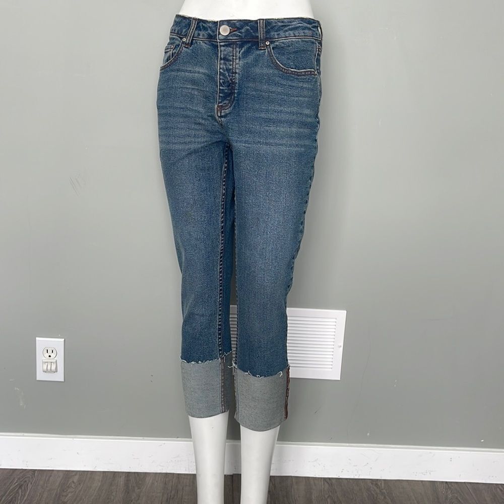 Suitable for Work Jeans Capris